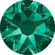 Strasszkő 50 db / emerald XS-es méret