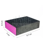 Kép 4/4 - Buffer Blokk Fekete-Pink