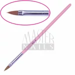 Kép 1/4 - Ecset porcelán LaposHegyes:4 (Rose nyéllel)