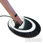 Kép 4/8 - Műkörmös Asztali Lámpa Talpas LED / Z1 / RoseGold