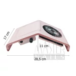 Kép 5/5 - Porelszívós kéztámasz 1 ventilátoros MINI 703S PINK