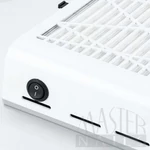Kép 3/7 - Porelszívó Asztali 80W 1ventilátoros 858-1 FEHÉR