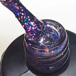 Kép 2/3 - MN 6 ml Gel Polish: 148 - Kék Multi Glitter