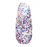 Kép 3/3 - MN 6 ml Gel Polish: 148 - Kék Multi Glitter
