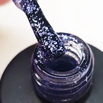 Kép 2/3 - MN 6 ml Gel Polish: 149 - Lila Glitter