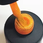 Kép 2/3 - MN 6 ml Gel Polish: 177 - Csillámos Neon Narancs