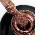 Kép 2/3 - MN 6 ml Gel Polish: 076 - Csillámos Óarany