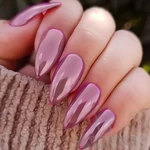 Kép 2/7 - Körömdísz / Tükörpor / Pink
