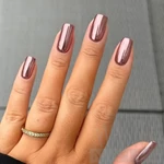 Kép 2/7 - Körömdísz / Tükörpor / RoseGold