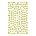 Kép 1/3 - Körömmatrica KARÁCSONYI 3D Fasio / F282 Arany