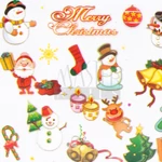 Kép 2/5 - Nail wrap Xmas
