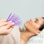 Kép 7/8 - Tisztító Applikátor 100 db Lila