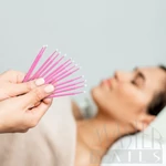 Kép 7/8 - Tisztító Applikátor 100 db Rózsaszín