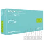 Kép 1/3 - Gumikesztyű / Nitrylex Green S-es méret 100 db-os