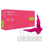 Kép 4/4 - Gumikesztyű Nitrylex Magenta S