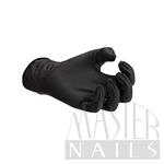 Kép 3/4 - Gumikesztyű / Powergrip / Black 50 db / Mercator