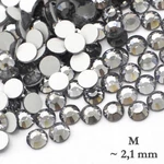 Kép 1/2 - Kristály Strasszkő 1440 db / black diamond (SS5) M-es méret
