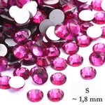 Kép 1/2 - Strasszkő 50 db / fuxia S-es méret