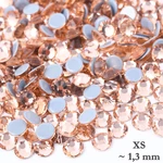 Kép 1/2 - Kristály Strasszkő 1440 db / light peach (SS3) XS-es méret