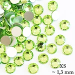 Kép 1/2 - Strasszkő 50 db / peridot XS-es méret