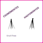 Kép 4/4 - Műszempilla Tincses CSOMÓMENTES