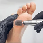 Kép 7/7 - Pedi csiszoló kúp #13mm. Rozsa (150)