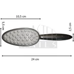 Kép 6/6 - Pedi sarok reszelő / Nagy / Fém / XL