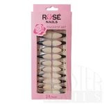 Kép 1/5 - Műköröm szett ROSENAILS 24db-os / 04.