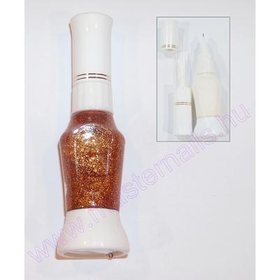 Pontozó lakk /  Bronz glitter