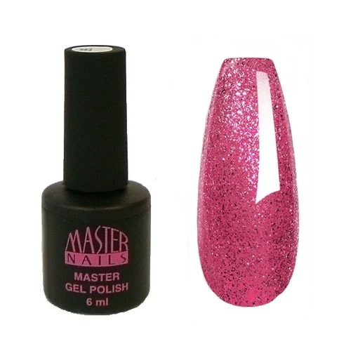 MN 6 ml Gel Polish: 147 - Pink Glitter