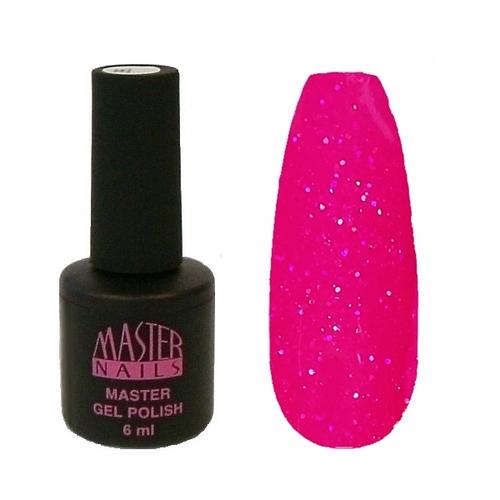 MN 6 ml Gel Polish: 176 - Csillámos Neon Pink