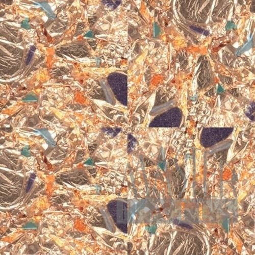 Körömdísz / Gyűrt füstfólia / Multi