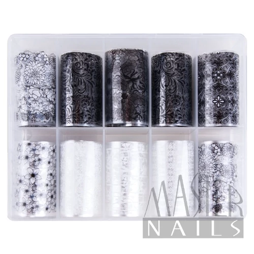 Körömdísz / Nail Wrap Fólia Szett 0804