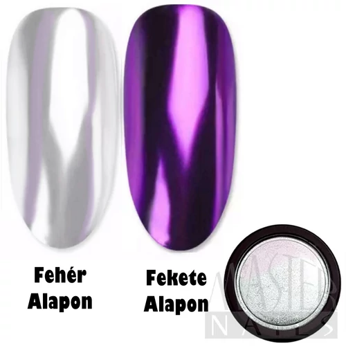 Körömdísz / Tükörpor / Amethyst (Lila)