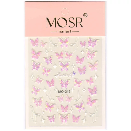 Körömmatrica 3D Mosr / MO-212