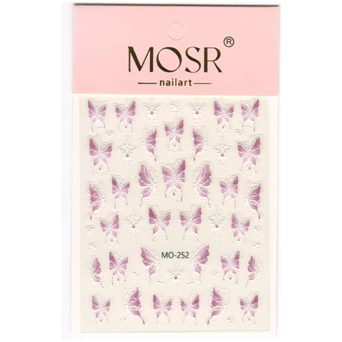Körömmatrica 3D Mosr / MO-252