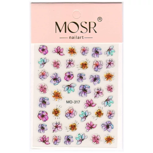 Körömmatrica 3D Mosr / MO-317