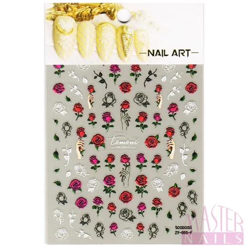 Körömmatrica 3D NailArt / ZY-055-F