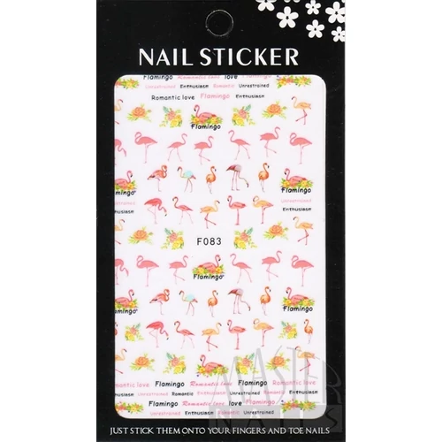 Körömmatrica Nail Sticker / F083