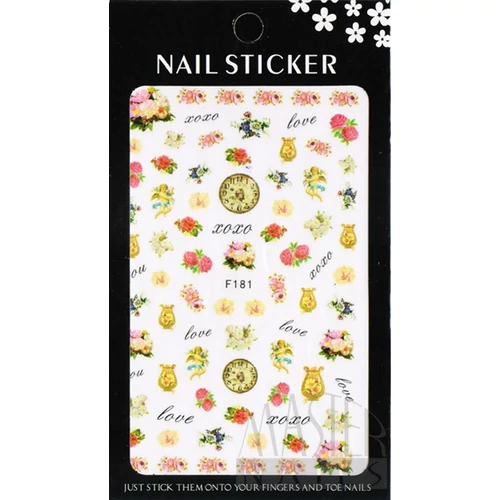 Körömmatrica Nail Sticker / F181