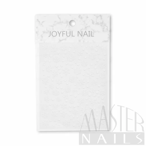 Körömmatrica Karácsonyi. / Fehér / JO911