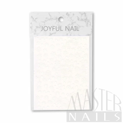 Körömmatrica Karácsonyi. / Fehér / JO912