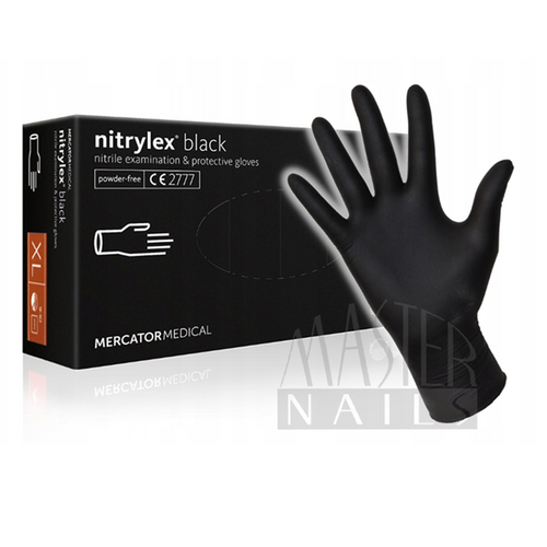 Gumikesztyű / Nitrylex Fekete XL-es méret 100 db-os