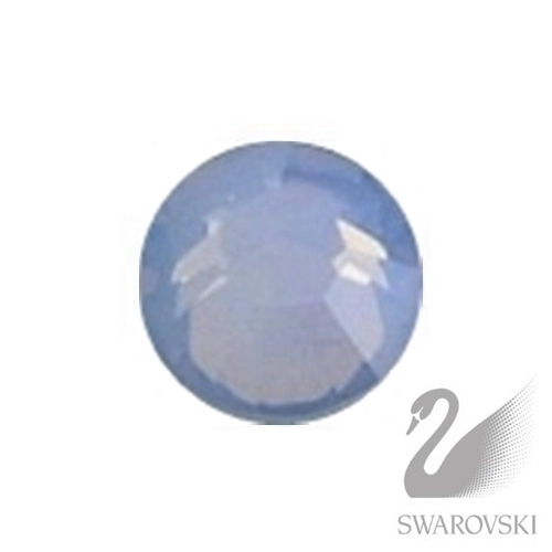 Swarovski strasszkő / SS 5 / White Opal Sky Blue / 20-db