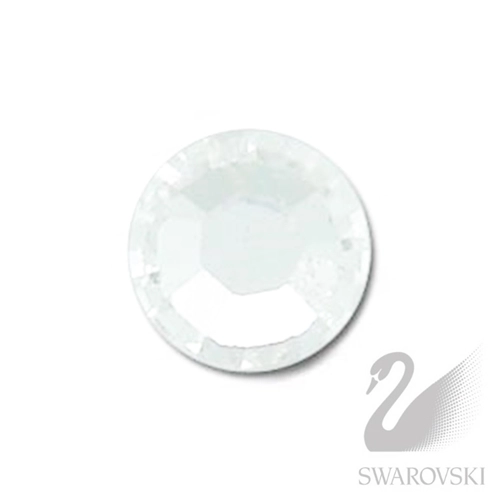 Swarovski strasszkő / SS 8 / Ezüst / 20-db