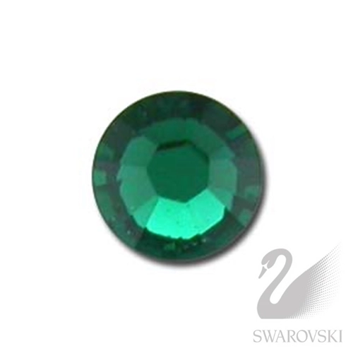 Swarovski strasszkő / SS 5 / Emerald / 20-db