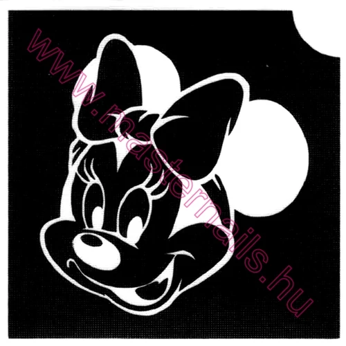 Csillámtetoválás sablon /MN-57/ Minnie