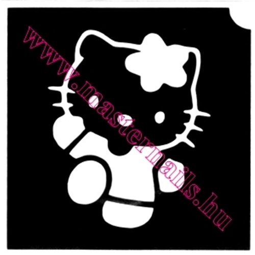 Csillámtetoválás sablon /MN-70/ Hello Kitty