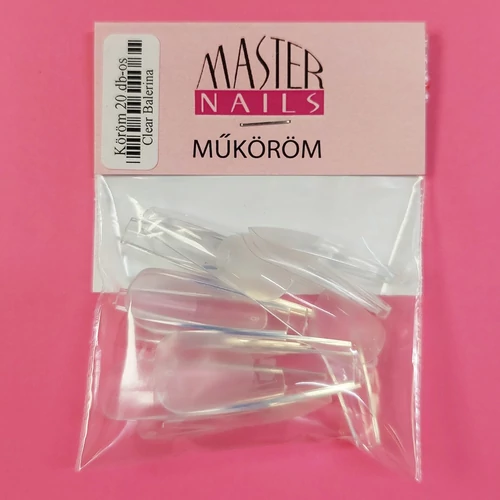 Köröm 20db-os CLEAR Balerina