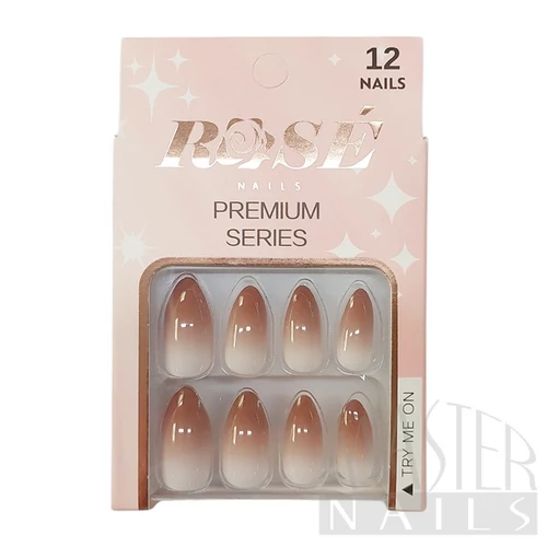 Műköröm szett / 12db-os / ROSENAILS I. / 02.